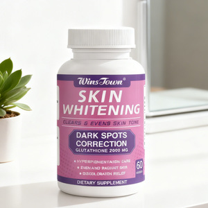 Skin Whitening Capsules Natural Skin Brightening Lightening Even Tone Anti Dark Spot Radiance Boost Glow <b>Collagen</b> Supplements - Product Image 1