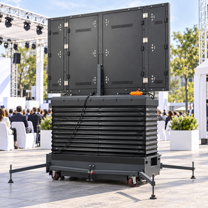 จอ LED เคลื่อนที่แบบล้อพร้อมระบบยกไฮดรอลิกออลอินวัน ใช้งานได้ทันทีสำหรับเช่าจัดงานกลางแจ้ง - Product Image 4