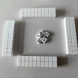 Jeu de Mahjong Américain Conforme NMJL 30mm 166 Pièces Version Large Tuiles en Mélamine Numérotées Prêt pour Soirée de Jeu en Famille Cadeau Idéal - Product Image 4