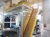 Machine de découpe à jet d'eau CNC 6 axes BBET UHP, robot aérien de type fermé, intensificateur hydraulique haute pression pour composites, pompe pour véhicule