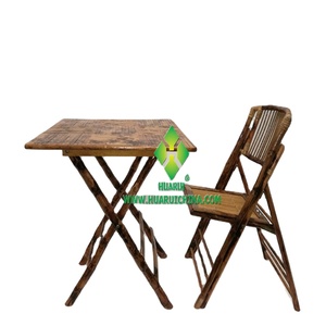 Silla de Boda de Bambú y Ratán de Diseño Moderno, Alta Calidad y Duradera, Mesa y Taburete de Bambú para Uso en Eventos al Aire Libre - Product Image 3
