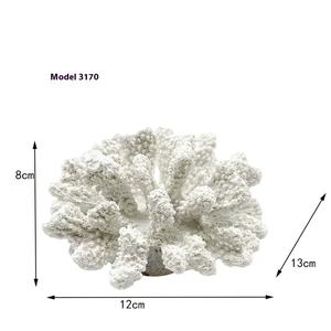 Ensemble d'ornements d'aquarium de simulation de fond marin en plastique faux poisson de corail et réservoir d'eau de mer paysage ornements de corail mort dur - Product Image 4