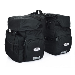 Personalizado bicicleta Panniers impermeável bicicleta pendulares sela sacos com capa de chuva e reflexiva guarnição montando saco para ciclismo - Product Image 3