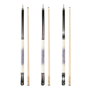 Queue de billard Storm Maple 1/2 Split, pointe fine noire, pour billard américain Black <span class=keywords><strong>8</strong></span>, pointe large, pour billard chinois Black <span class=keywords><strong>8</strong></span>, 11.5, et billard à neuf boules - Product Image 2