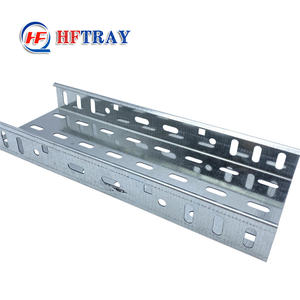 Usine chinoise 400 de largeur 200 de hauteur Acier au carbone Bac à câbles perforé Haute résistance Résistance à la corrosion Ignifuge Bac à câbles - Product Image 4