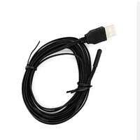 Sensor Suhu DS18b20 Tahan Air Asli Baru dengan Terminal XH2.54-3P, Panjang Kabel 1m