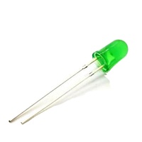 Diode LED Hlx verte 5 mm à diffusion pure verte 525 nm, puces LED dimmables, garantie 3 ans, IRC 80 pour la vente en gros de lampes