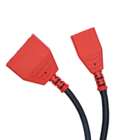 Cable Adaptador Gateway Autel Nissan de 16+32 Pines, Conector de Diagnóstico OBD2 para Chasis B18 Mitsubishi