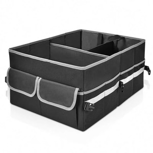 Organiseur de coffre de voiture pliable grande capacité, multi-poches, extensible, robuste, certifié BSCI - Product Image 3