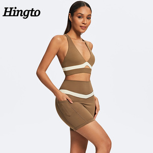 Nhà Sản Xuất Tập Thể Dục Quần Áo Phòng Tập Thể Dục Mặc Hoạt Động Thể Thao Mặc Quần Áo Thể Thao Phòng Tập Thể Dục Tập Thể Dục Bộ Của Phụ Nữ Thể Thao Phụ Nữ Tập Thể Dục Bộ - Product Image 5