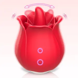 Niusida Zunge lecken Rose Spielzeug für Frauen Vergnügen mit 9 Lecken & 9 Vibrations modi