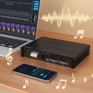AudioWinner E812.10D โปรเซสเซอร์สัญญาณเสียงดิจิตอลสำหรับรถยนต์ มัลติฟังก์ชั่น มินิ 8 แชนแนล คลาส D พร้อมแอมพลิฟายเออร์ในตัว - Product Image 5