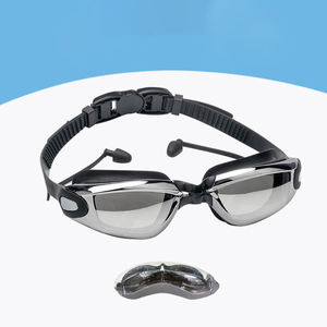 Gafas de natación para hombres y mujeres, gafas de natación, protección UV antivaho, impermeables, de silicona, ajustables, para adultos, gafas de buceo - Product Image 5