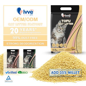 Bụi-Miễn Phí Dễ Dàng Theo Dõi Thân Thiện Với Môi Đậu Nành Và Tinh Bột Ngô 100% Nhà Máy kê Đậu Phụ Mèo Cát - Product Image 2