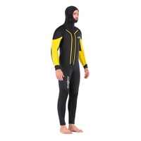 DIVESTAR Grosir Kustom Laris Manis Wetsuit Selam Semi Kering Anti Air 7mm Neoprena Dengan Ritsleting Depan
