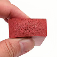 Bande d'étanchéité en mousse de caoutchouc silicone rouge, blanc, noir, durable, à profil d'extrusion découpé sur mesure (rond, carré, rectangulaire, plat)