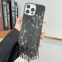 Nouveau 3D Handmade Series Luxury Sparkle Rhinestone Diamond Cover Bling Case pour iPhone 15 Plus Pro Max