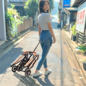 Cochecito de lujo <span class=keywords><strong>para</strong></span> mascotas, cochecito de viaje <span class=keywords><strong>para</strong></span> perros de 4 ruedas, cochecito <span class=keywords><strong>para</strong></span> perros pequeños - Product Image 6