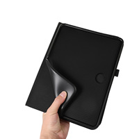 Étui en cuir PU en tissu mince avec support Housse de protection pour tablette pour OnePlus Pad 2023 11.61 "pour Oppo Pad 2 Housse pour tablette