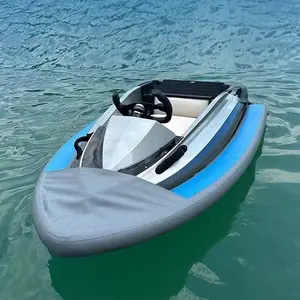 Jet araba tekne 15Kw 72v hızlı hızlı su Go Kart kiti yarış Jet motoru ile satılık küçük kişisel ucuz Mini Jet tekne