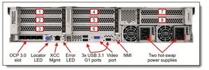 Serveur en rack Genoa Architecture Engine ThinkSystem SR665 V3 (2U) AMD EPYC 9274F 32 Go de RAM en stock pour le calcul de grande échelle et le cloud - Product Image 2