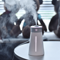 Mini Lampe Humidificateur Brume d'Air Ultrasonique Ventilateur Frais Chambre Maison Usb Humidificateur Portable
