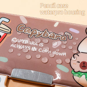 Boîte à crayons magnétique multifonctionnelle de grande capacité pour l'école avec <span class=keywords><strong>taille</strong></span>-<span class=keywords><strong>crayon</strong></span>, cadeau de papeterie mignon pour les enfants - Product Image 2