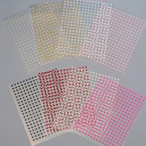 8 Piezas de Adhesivos 3D para <span class=keywords><strong>Uñas</strong></span> con Diseño de Corazones Rojos, Negros y Blancos, Calcomanías Adhesivas para <span class=keywords><strong>Uñas</strong></span>, Decoración de Manicura - Product Image 2