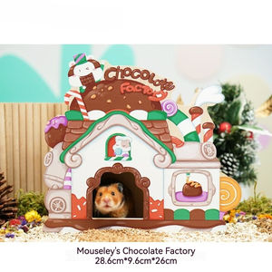 <span class=keywords><strong>Maison</strong></span> pour hamster multifonctionnelle en bois massif écologique au design original - Product Image 5