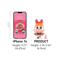 Официальные фигурки POPMART CRYBABY x Powerpuff Girls Series - Набор из 12 запечатанных коробок, Оригинальные коллекционные игрушки-сюрпризы оптом