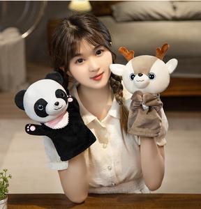 Passen Sie Handpuppen-Plüschtier-Tier handpuppen 25cm für Kleinkinder und Kinder im Alter von 2 Jahren an - Product Image 5