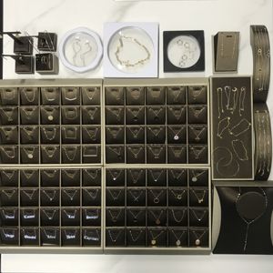 Collar de cadena con capas de oro Artificial para mujer, accesorios, venta al por mayor - Product Image 6