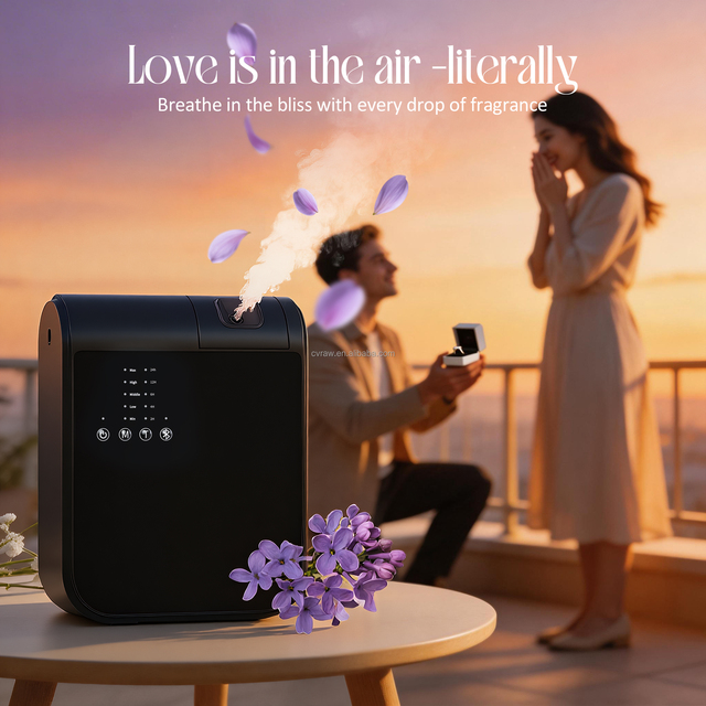 Aroma Diffuser App-Controlled Large Capacity Wall-Mounted Automatic Ultrasonic Anhydrous Essential Oil Hotel Use