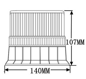 Pin đèn hiệu ánh sáng tín hiệu giao thông ánh sáng nhấp nháy an ninh xe xoay bóng đèn khẩn cấp nhấp nháy đèn LED cảnh báo ánh sáng cho xe tải - Product Image 6