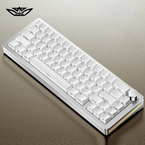 Lvkidron 87-key có dây USB Bàn phím cơ khí Kit 68% bố trí ABS Gateron Thiết bị chuyển mạch RGB Backlit khối lượng Núm chơi game làm việc sử dụng hàng ngày - Product Image 1