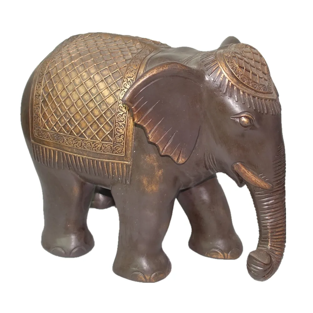 Éléphant en résine, décoration de maison, vente en gros