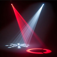Meilleures Ventes : Projecteurs LED Mobiles 30W RGBW 4-en-1 avec 8 Gobos et 8 Motifs, Éclairage de Scène LED