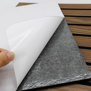 Pannello Acustico Moderno in Legno Impiallacciato e Poliestere, Pannello Fonoassorbente da Parete, <span class=keywords><strong>Design</strong></span> Ecologico per Uso in <span class=keywords><strong>Studio</strong></span>, Soluzioni di <span class=keywords><strong>Design</strong></span> 3D - Product Image 5