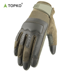 Gants de vélo TOPKO pour hommes, à doigts entiers, résistants à l'usure, respirants, antidérapants, pour la montagne et le cyclisme - Product Image 4