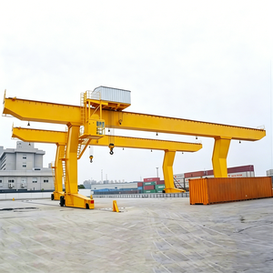 Grúa Pórtico de Alta Calidad 1T 3T 5T 10T 20T 50T con Elevador de 6M 9M 12M, Control Remoto Eléctrico, Montada sobre Rieles, Tipo L - Product Image 6