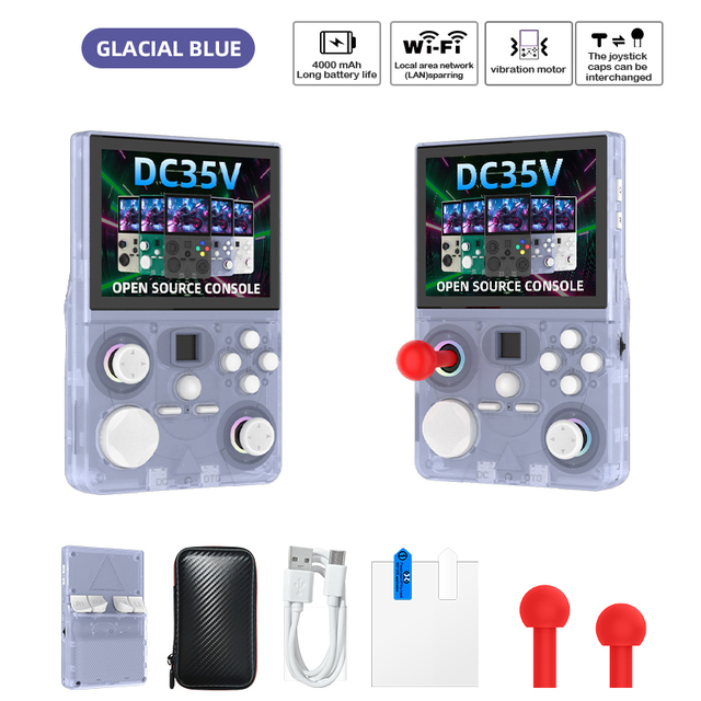 New Product DC35V Handheld Game Console 3.5 Inch Screen 64GB Handheld Game Player Retro Video Game Console