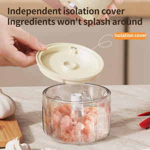 Prix <span class=keywords><strong>de</strong></span> <span class=keywords><strong>commande</strong></span> en gros, hachoir à ail électrique multifonctionnel portable <span class=keywords><strong>de</strong></span> 350 ml, qualité alimentaire, avec charge USB - Product Image 5