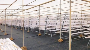 Landwirtschaft liches Gewächshaus Komplettes NFT-Kanal-Hydroponik-Anbaukit Hydro po nische PVC-Kanäle in Lebensmittel qualität - Product Image 6