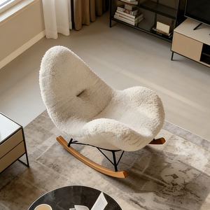 <span class=keywords><strong>Fauteuil</strong></span> <span class=keywords><strong>à</strong></span> <span class=keywords><strong>bascule</strong></span> moderne en polaire Teddy avec ottoman, canapé paresseux ergonomique en fausse <span class=keywords><strong>fourrure</strong></span>, <span class=keywords><strong>fauteuil</strong></span> confortable pour le salon, siège d'appoint - Product Image 5
