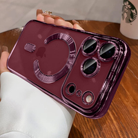 Nouvelles Couleurs Tendance : Coque Magnétique pour iPhone 18 17 Pro Max, Chargement Magnétique Puissant, Antichoc, Housse Arrière Protectrice en Gel Souple