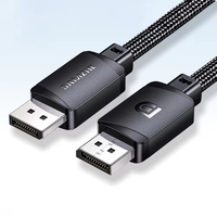 Câble de Combinaison SAMZHE 8K/4K DP1.4 240Hz pour Moniteur d'Ordinateur de Jeu et Projecteur avec Blindage Combiné