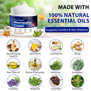 YECUCE Crème Apaisante Douce pour Soulager l'Inconfort Nerveux 120g, Efficacité Rapide contre la Neuropathie et les Douleurs Musculaires et Articulaires - Product Image 3