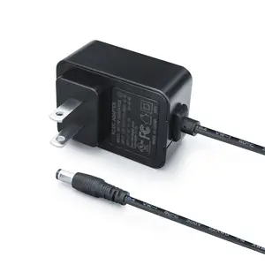 רמת vi סטנדרטי AC dc 12V 1Amp כוח מתאם 12v 1a מתאם עם UL ברשימה