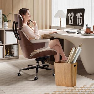 Bote de basura de madera abierto de 2,5 galones para <span class=keywords><strong>el</strong></span> hogar, elegante diseño de madera Natural, ligero y resistente para <span class=keywords><strong>el</strong></span> hogar/oficina/Cocina - Product Image 2