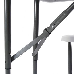 Factory Direct Low Price Quality 6ft/8ft Outdoor Plastic Chairs Party Wedding Garden Events <b>Folding</b> HDPE Plastic Chair Table <b>Set</b> - Product Image 4